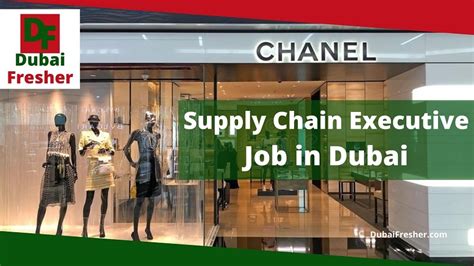 supply chain executive at chanel|Chanel jobs near me.